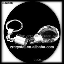 keychain crystal USB flash disk